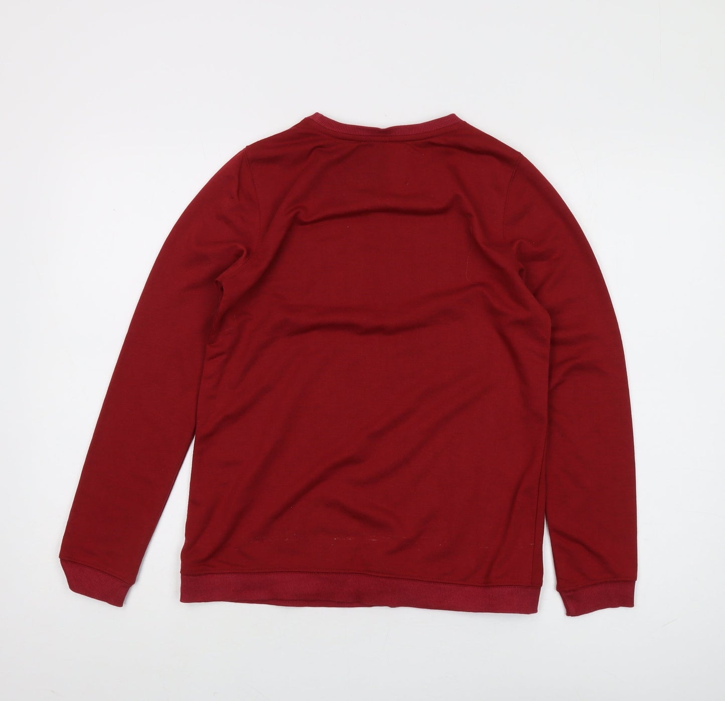 Metronaut Unisex Red Pullover Sweatshirt S