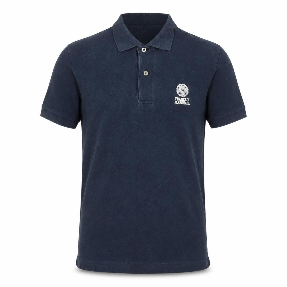 Franklin & Marshall Men's Blue Slim Fit Polo M