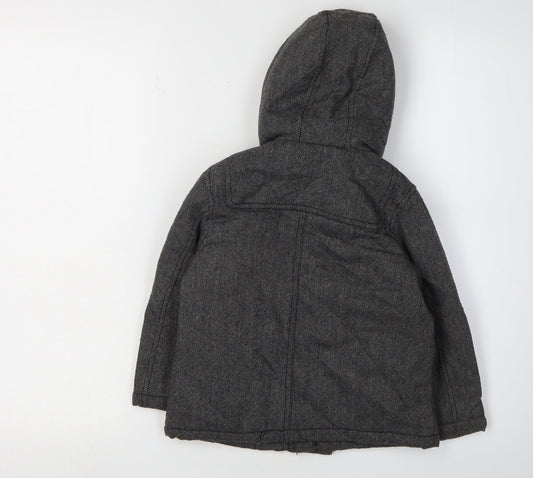 John Lewis Boys Grey Duffle Coat 3 Years