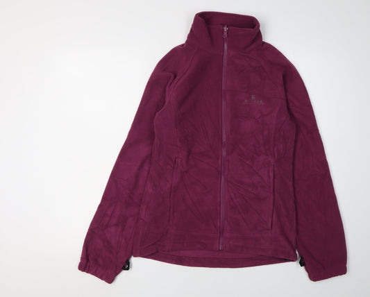 Hi Gear Women's Purple Fleece Jacket Size 10