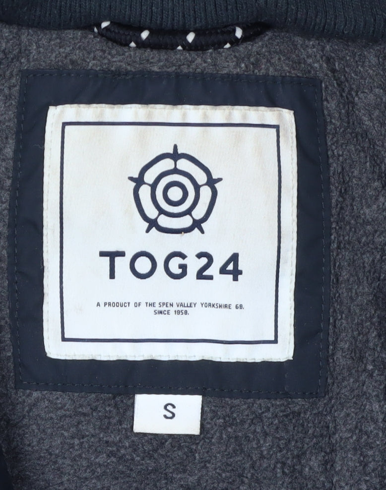 TOG24 Women's Black Puffer Jacket S Winter Casual