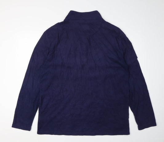 Peter Storm Men's Blue 1/4 Zip Sweatshirt L