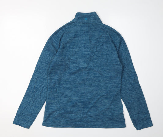 Mountain Warehouse Blue Women's Henley Hoodie Size 8