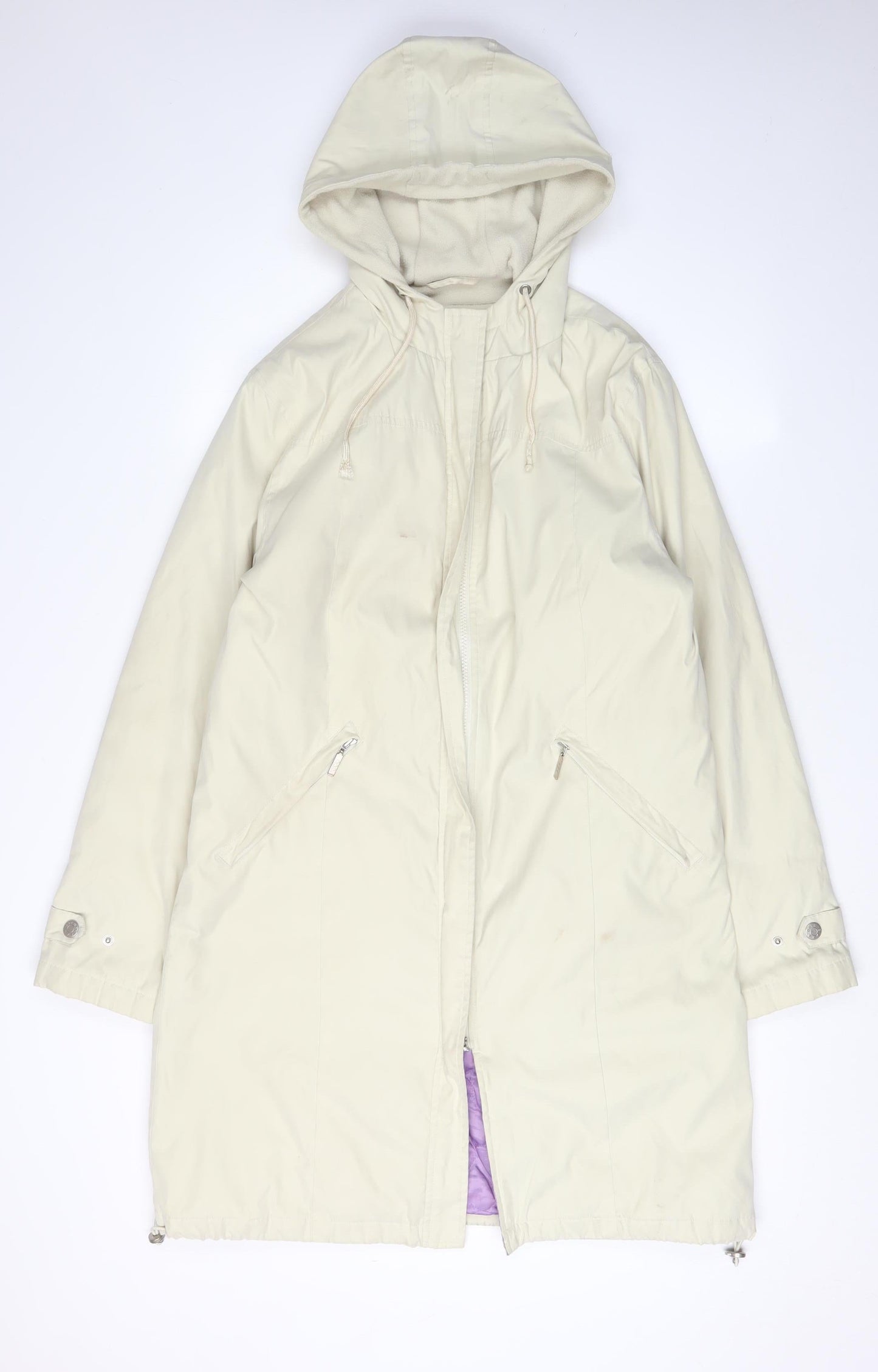 Marks and Spencer Women's Beige Parka Jacket M