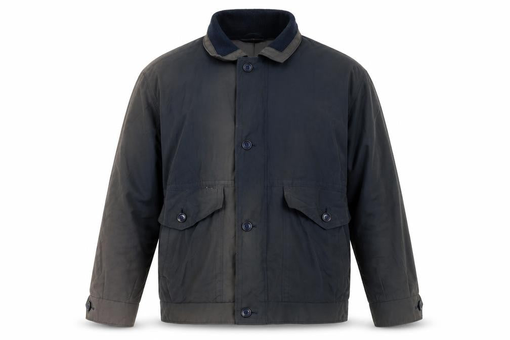 Dannimac Men's Green Jacket M Button-Up, Cotton/Nylon