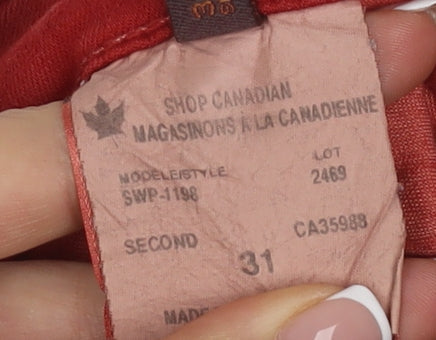 Red Women's Jeans Size 31