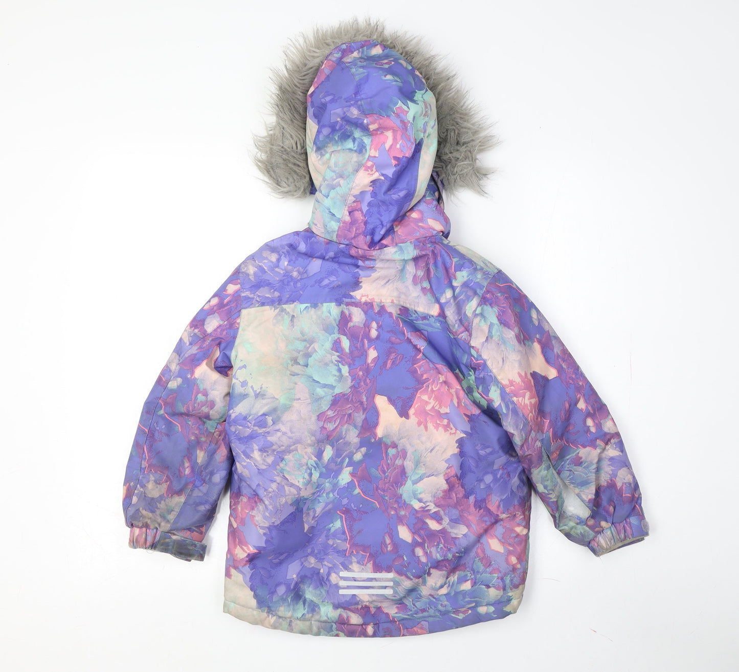 Mountain Warehouse Girls Multicoloured Puffer Jacket 5-6 Years