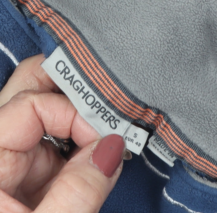 Craghoppers Men's Blue 1/2 Zip Fleece Sweatshirt S