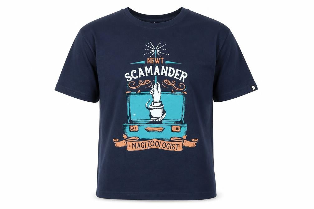 The Souled Store Fantastic Beasts Men Blue Newt Scamander T-Shirt