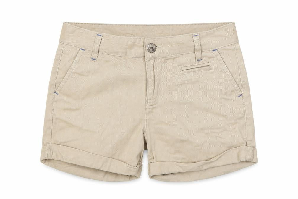 Henry Holland Women's Beige Casual Cuffed Shorts - Size 6