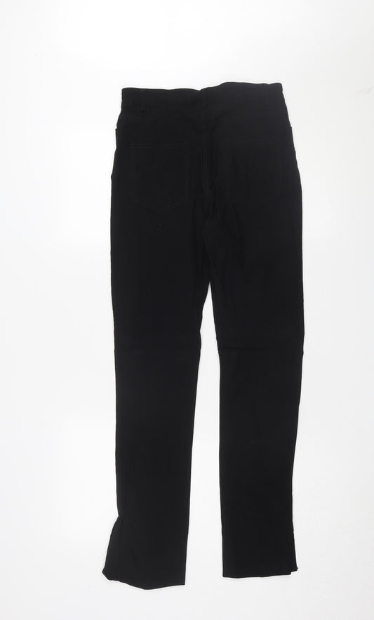 Monki Women's Black Jegging Trousers - Size 12, Slim Fit
