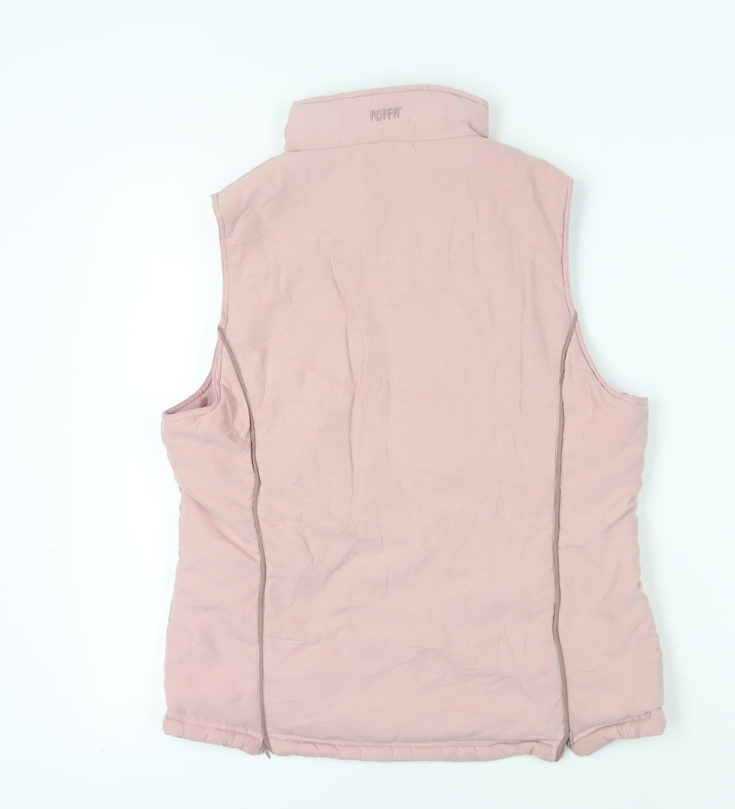 Puffa Pink Women's Sleeveless Regular Waistcoat