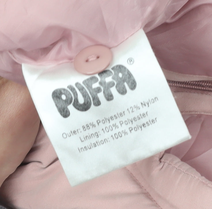 Puffa Pink Women's Sleeveless Regular Waistcoat