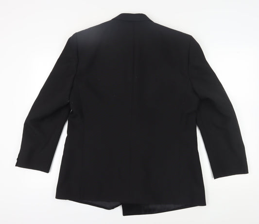 Weidenmann Men's Black Double-Breasted Blazer 44S