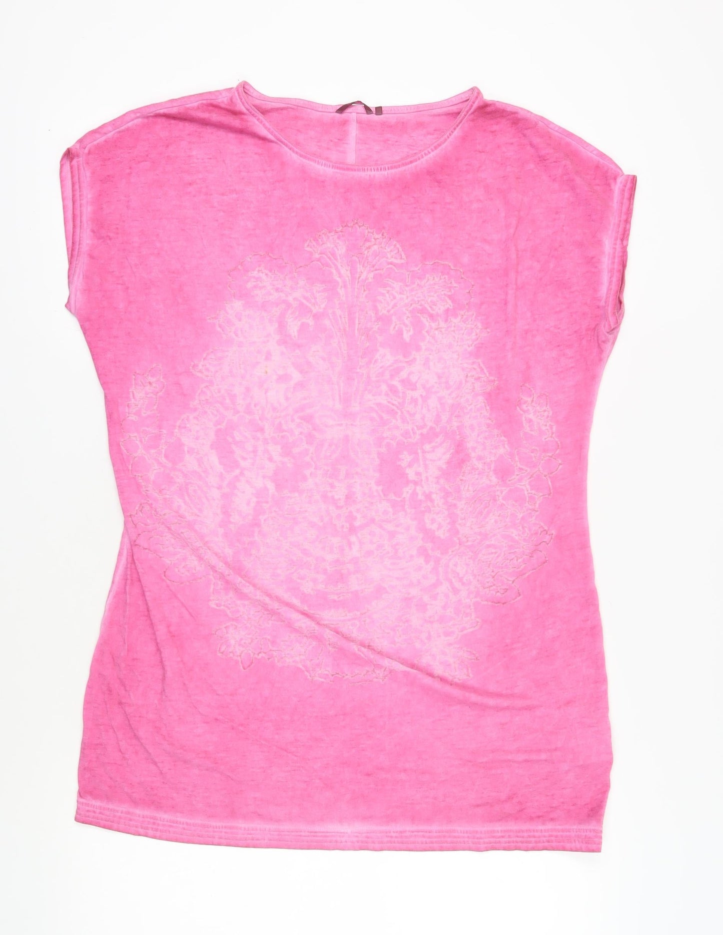 Sandwich Women's Pink XL Basic T-Shirt, Casual Style