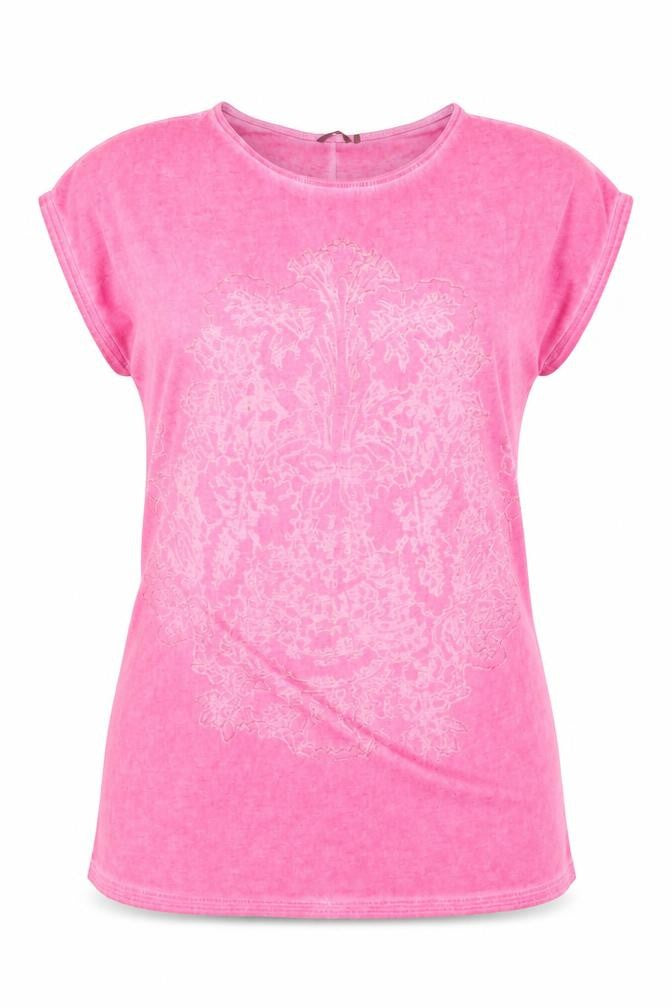 Sandwich Women's Pink XL Basic T-Shirt, Casual Style