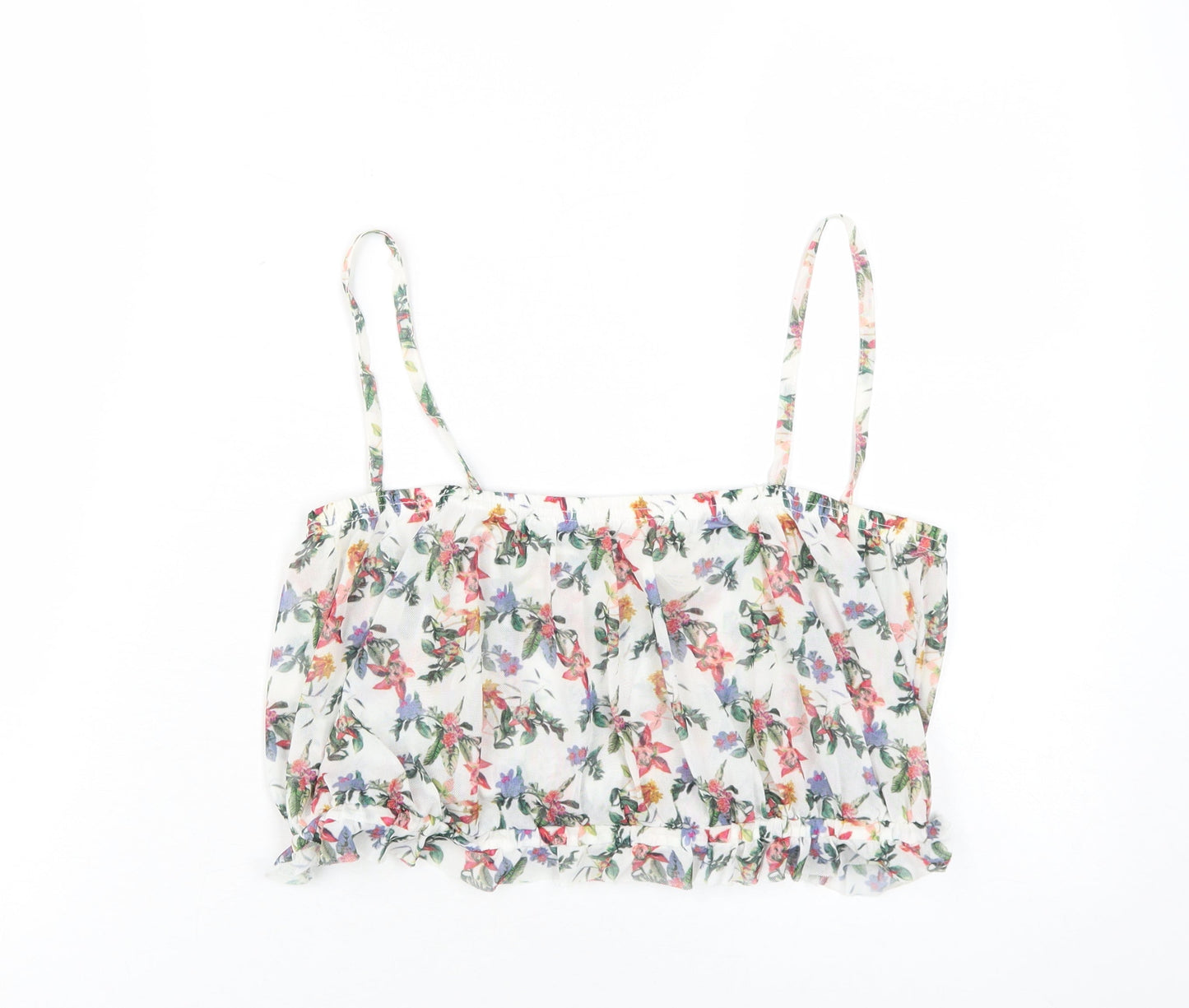 Pins and Needles Women's Large Floral Camisole Tank Top