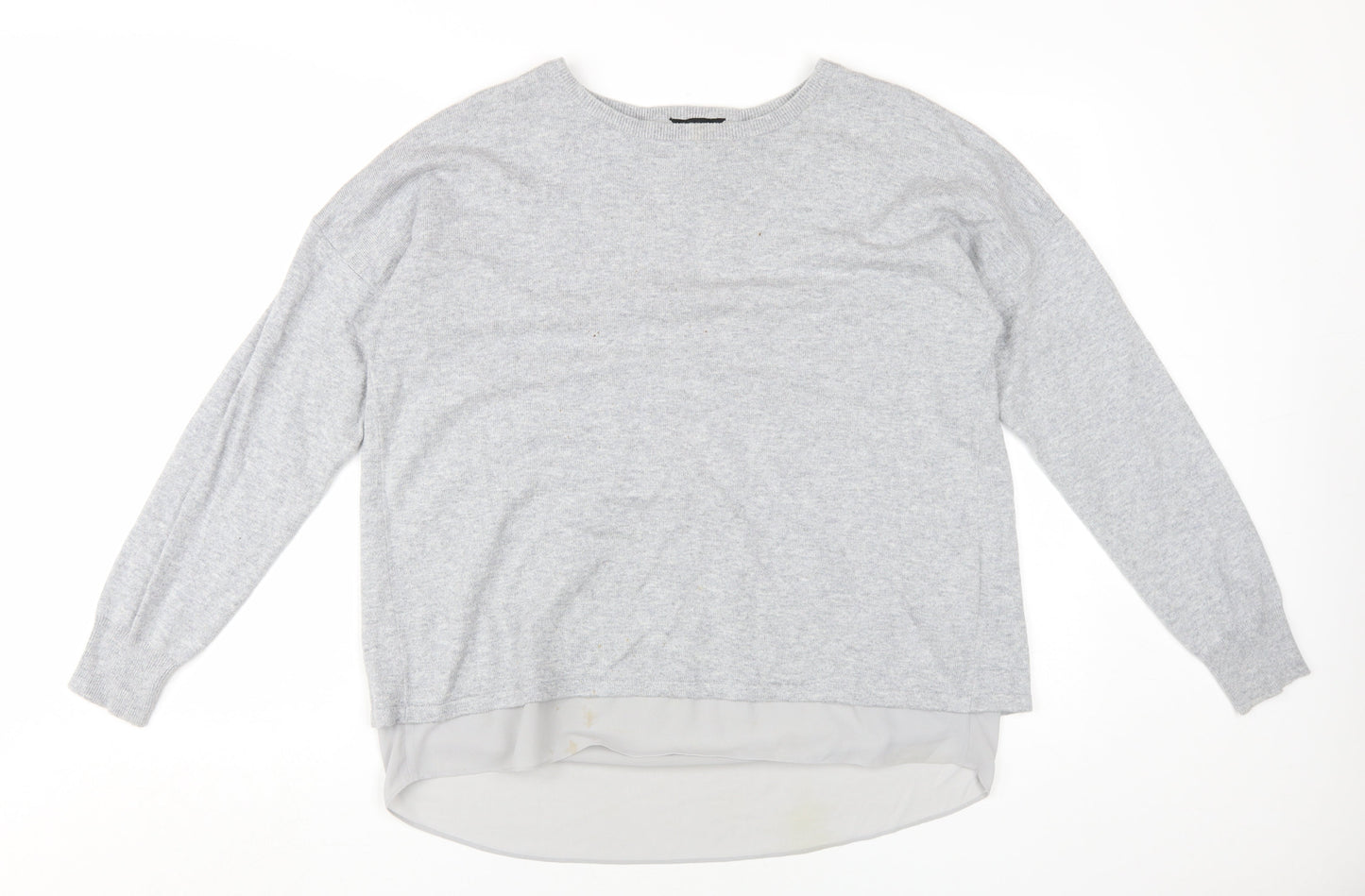 Marks and Spencer Women's Grey Pullover Jumper Size 14