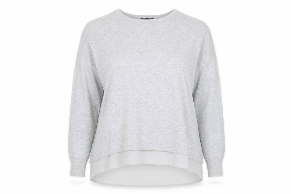 Marks and Spencer Women's Grey Pullover Jumper Size 14