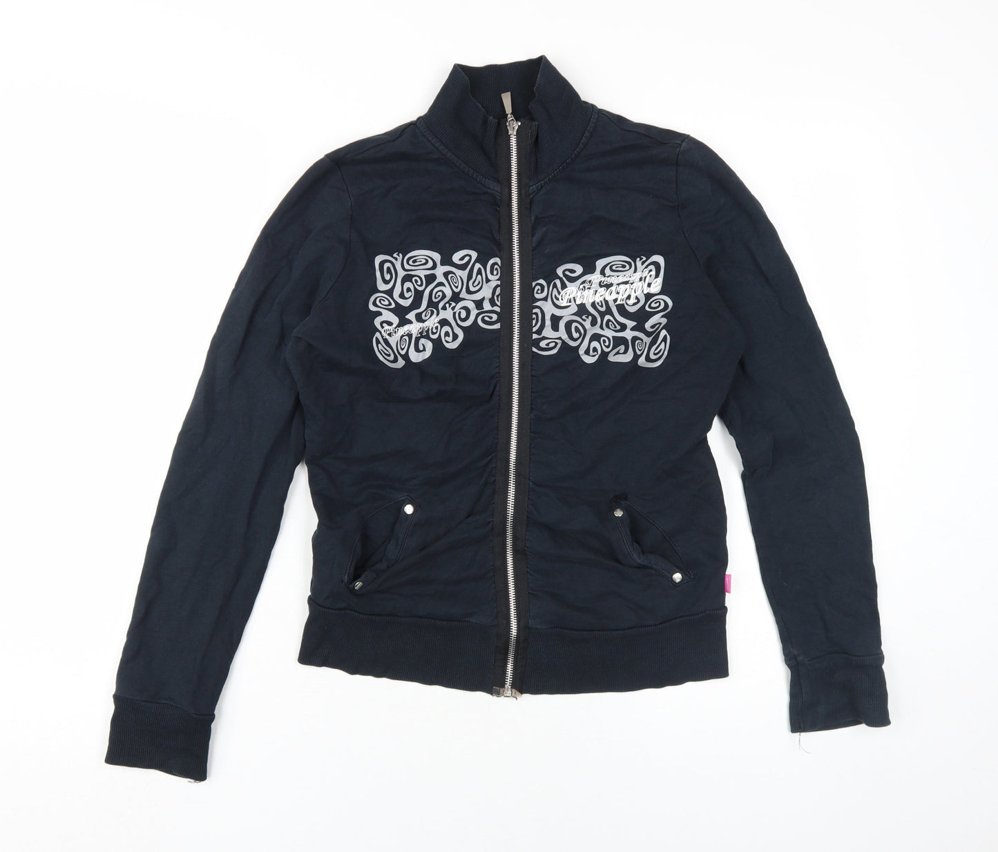 Pineapple Girls Black Dance Jacket Size 12