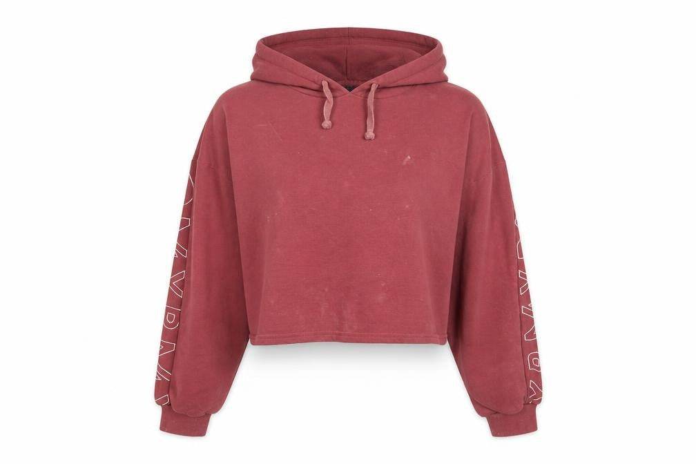 Myprotein Womens Red Hoodie M with Logo and Drawstring