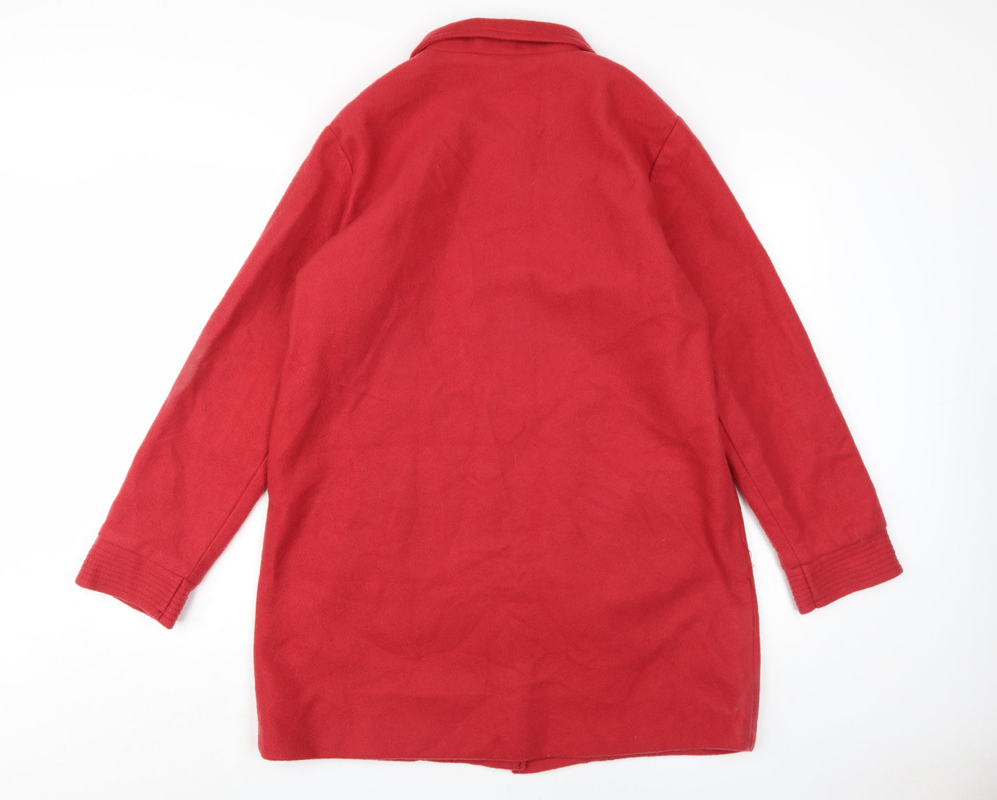 Anne De Lancay Women's Red Coat Size S