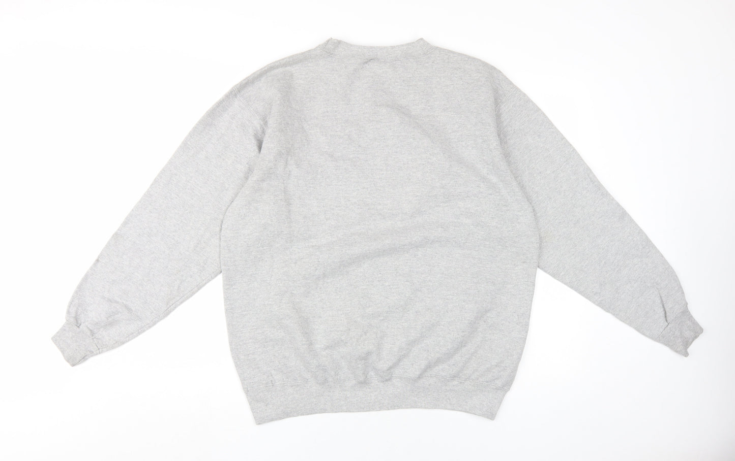 NFL Men's Grey Pullover Sweatshirt M Sports Logo
