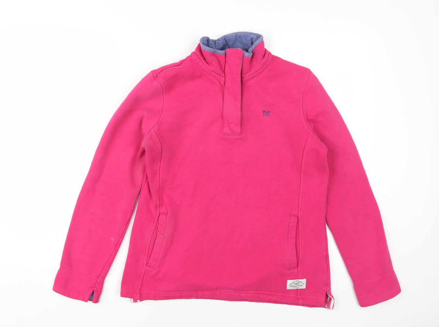 Crew Clothing Co. Women's Pink Pullover Sweatshirt Size 8