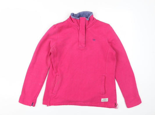 Crew Clothing Co. Women's Pink Pullover Sweatshirt Size 8