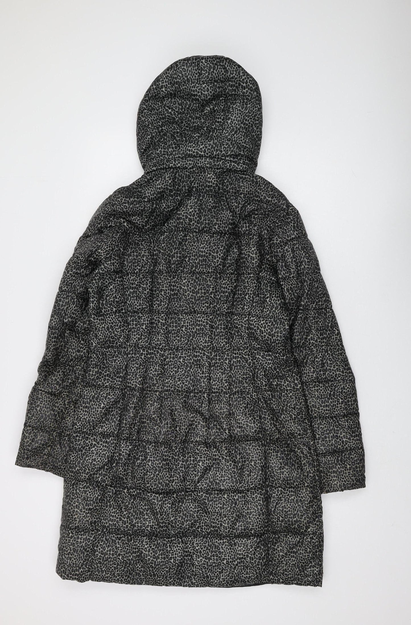 Michael Kors Women's Grey Puffer Jacket, Size S