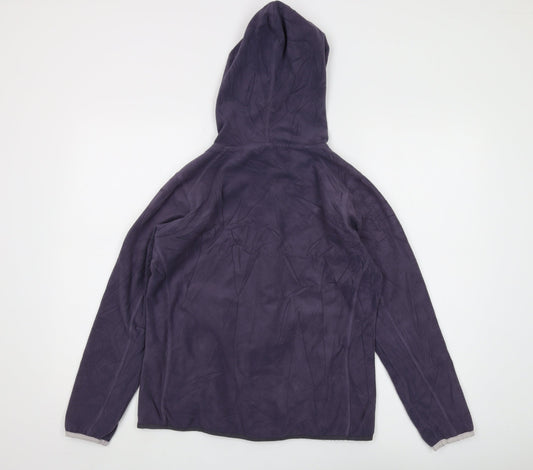 Peter Storm Women's Purple Zip Hoodie Size 12