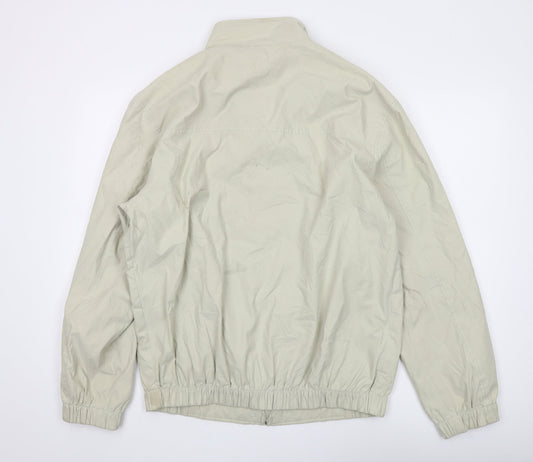 Thomas Nash Men's Beige Windbreaker Jacket M