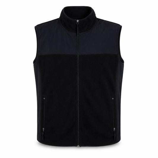 Active VIII Womens Black Fleece Vest, Size 18/20, Lightweight