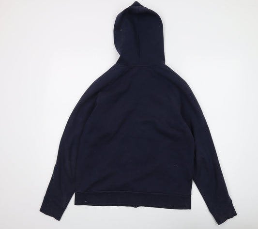 Vintage Originals Boys Navy Full Zip Hoodie Size 13