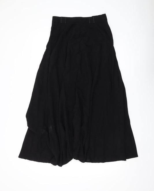 Zara Women's Black S Button Casual Skirt