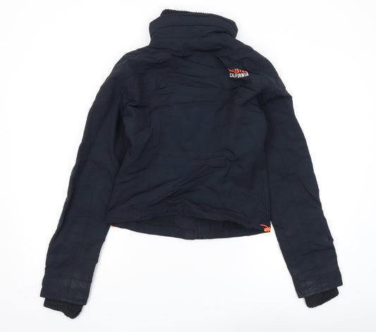 Hollister Women's Black Bomber Jacket XS