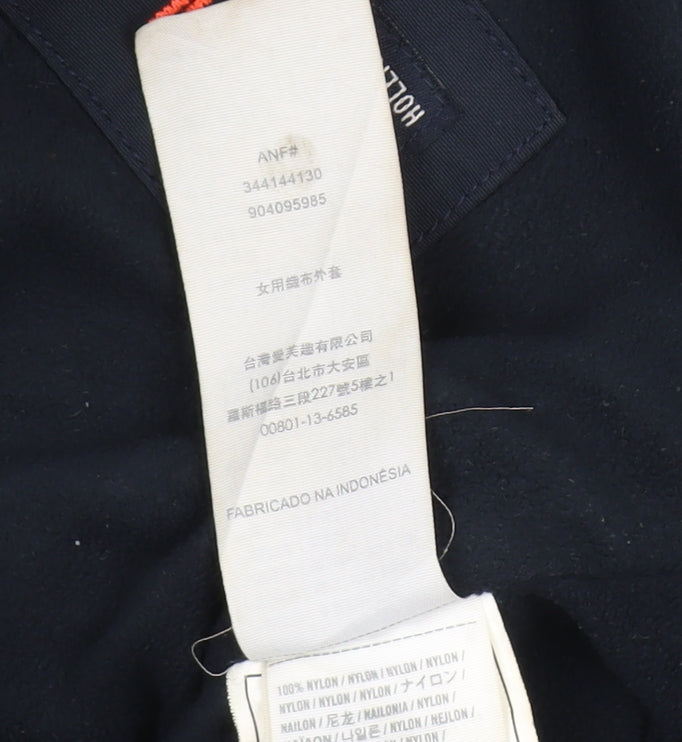 Hollister Women's Black Bomber Jacket XS