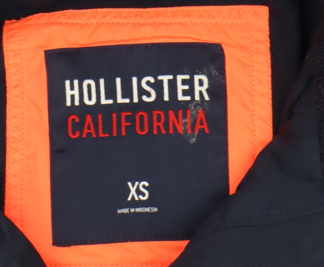 Hollister Women's Black Bomber Jacket XS