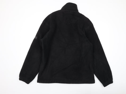 Maine Men’s Black Full Zip Fleece Sweatshirt L