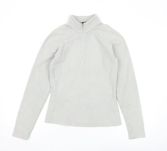 Musto Women's Grey Fleece Pullover Sweatshirt Size 10