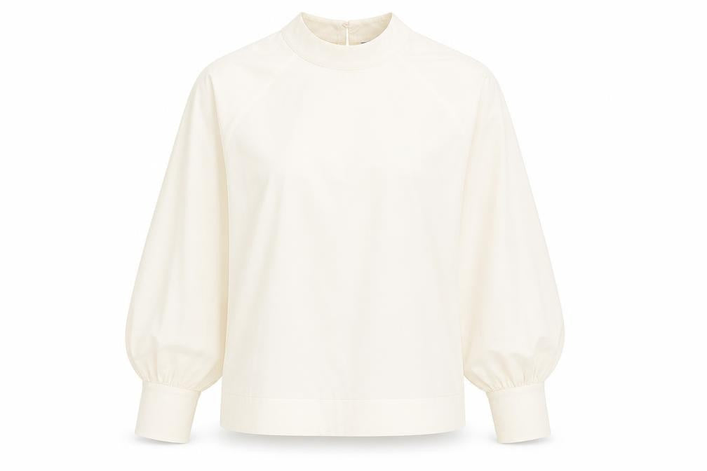 Womens UK Size 8 French Connection Ivory Polyester Blouse
