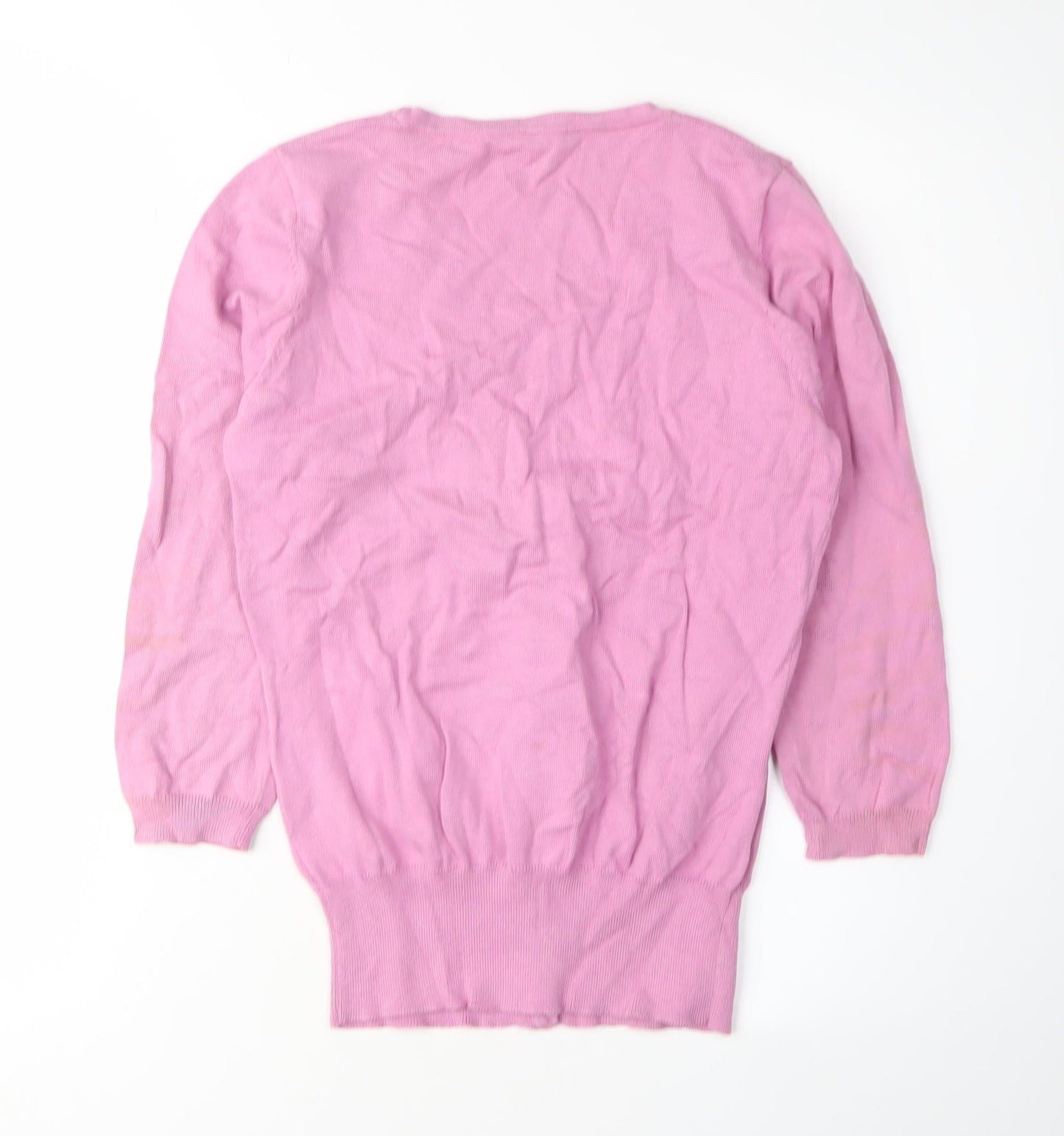 Next Women's Pink V-Neck Cardigan Size 10