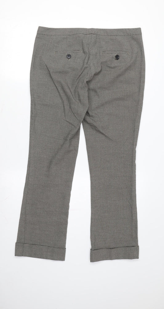 Stile Benetton Women's Multicoloured Cropped Trousers