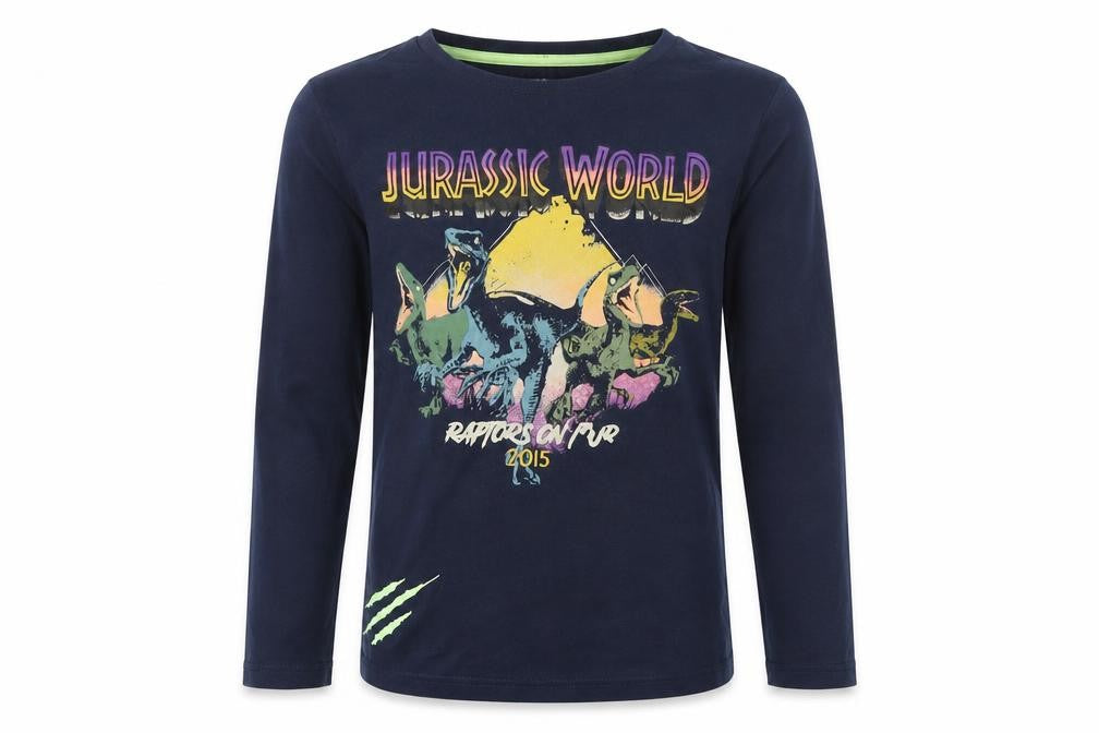 Marks and Spencer Boys Blue Jurassic World Pyjama Top 12-13 Years