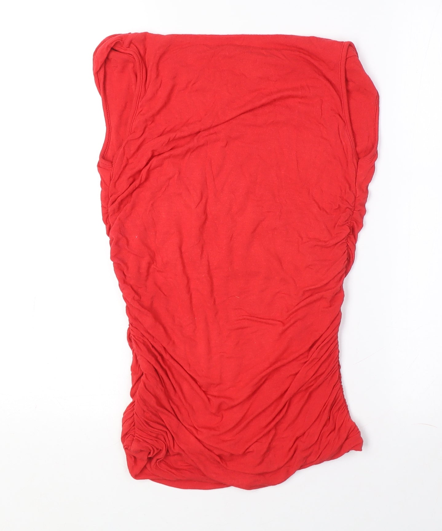 Phase Eight Women's Red Cowl Neck Blouse M