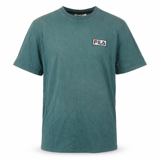 Front view of Fila Men’s Green Crew Neck T-Shirt L