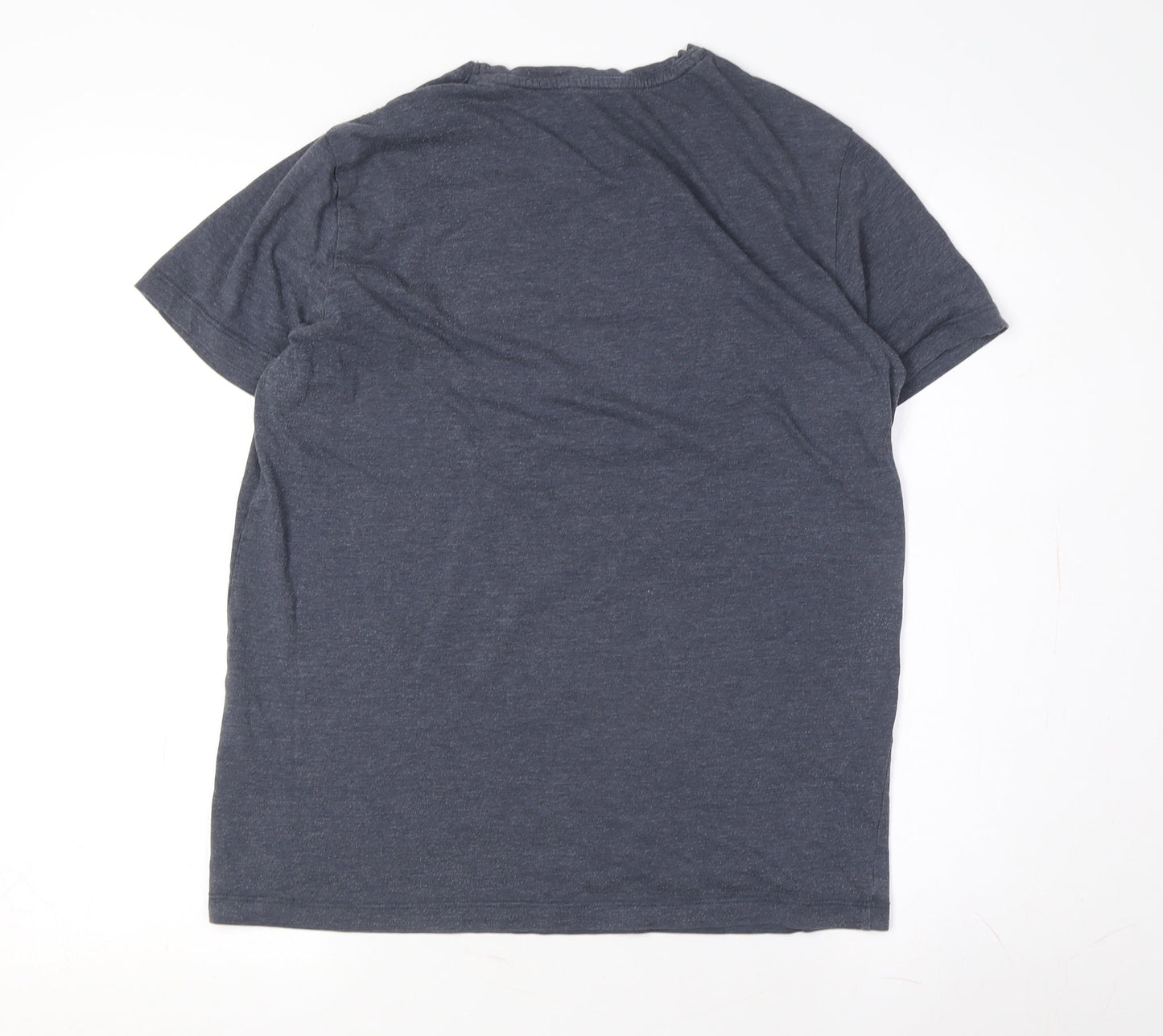 Jack & Jones Men's Blue Graphic Print T-Shirt M