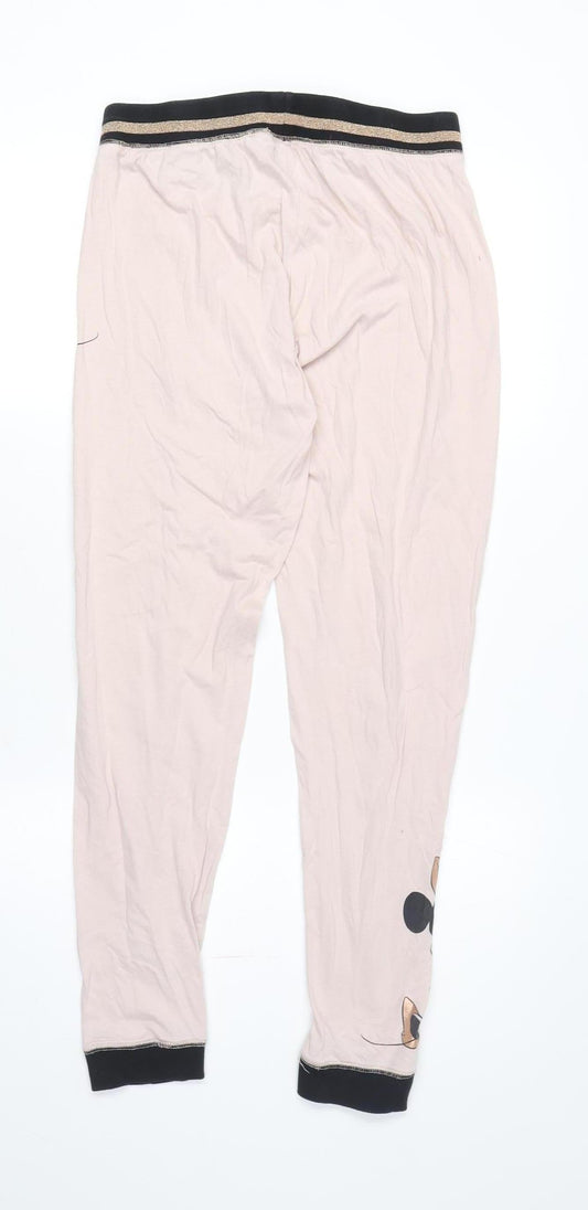 Disney Women's Beige Minnie Mouse Pyjama Pants Size 10-12