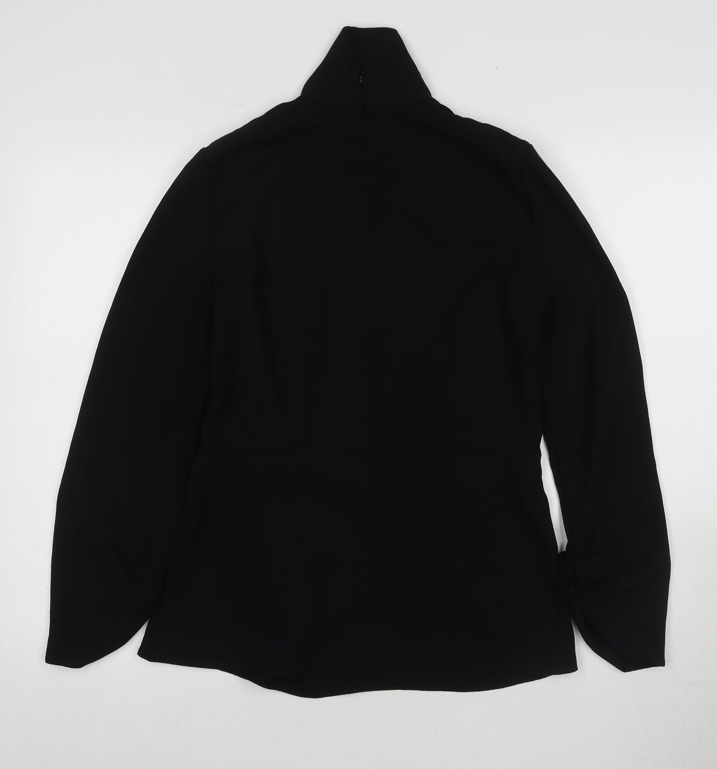 Zara Women's Black Long Sleeve Top Size 10