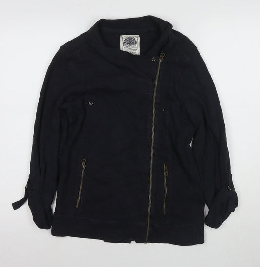 Next Women's Black Motorcycle Jacket Size 12